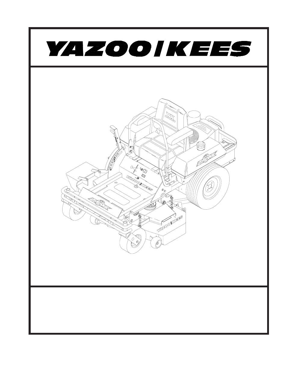 Yazoo/Kees ZKWQL48190 User Manual | 24 pages