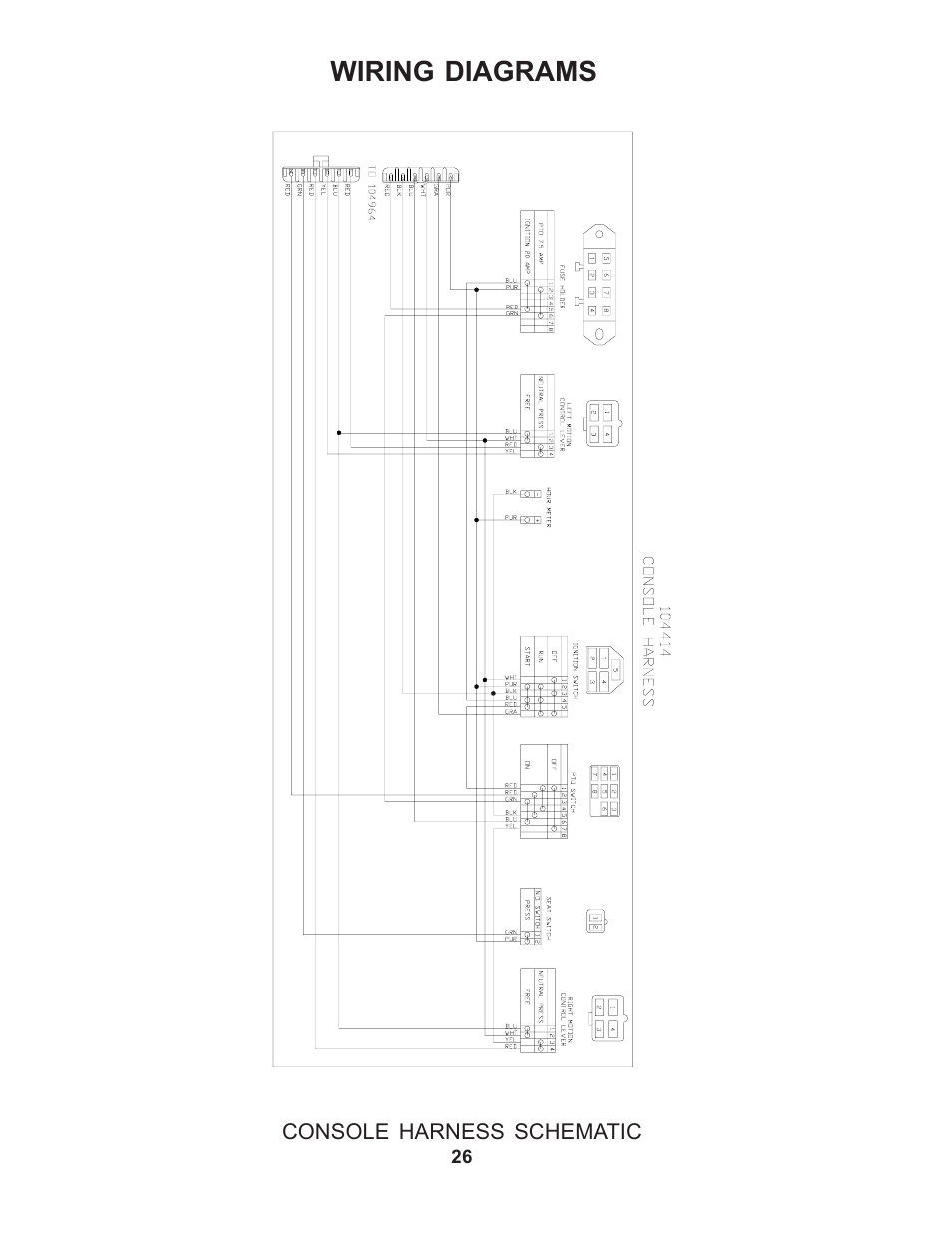 Wiring diagrams | Yazoo/Kees ZMB142180 User Manual | Page 26 / 30