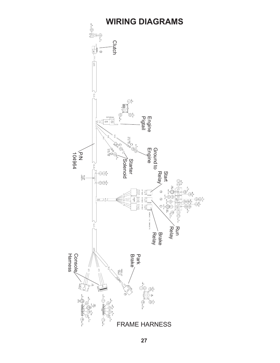 Wiring diagrams | Yazoo/Kees ZMB142180 User Manual | Page 27 / 30