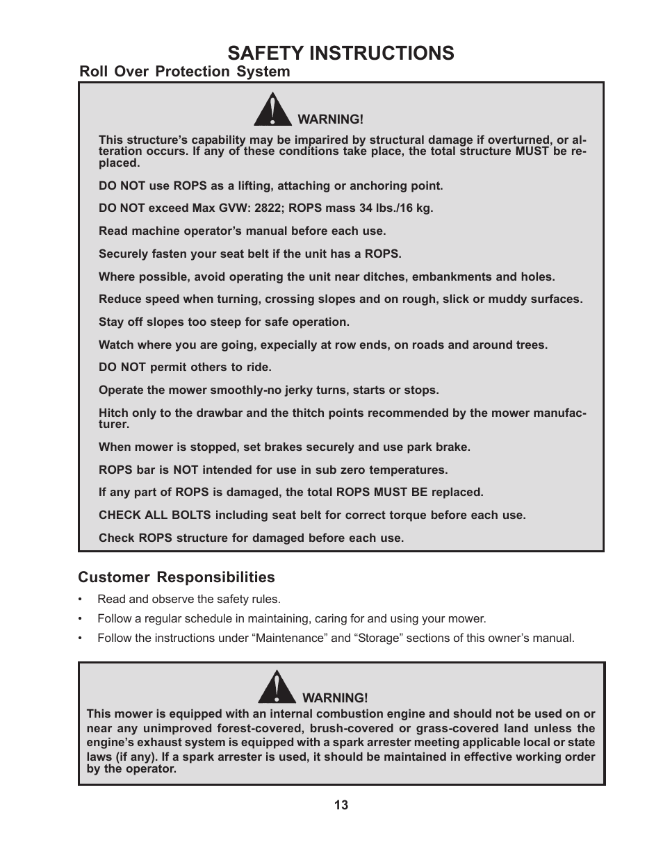 Safety instructions | Yazoo/Kees ZMBI48181 User Manual | Page 13 / 30