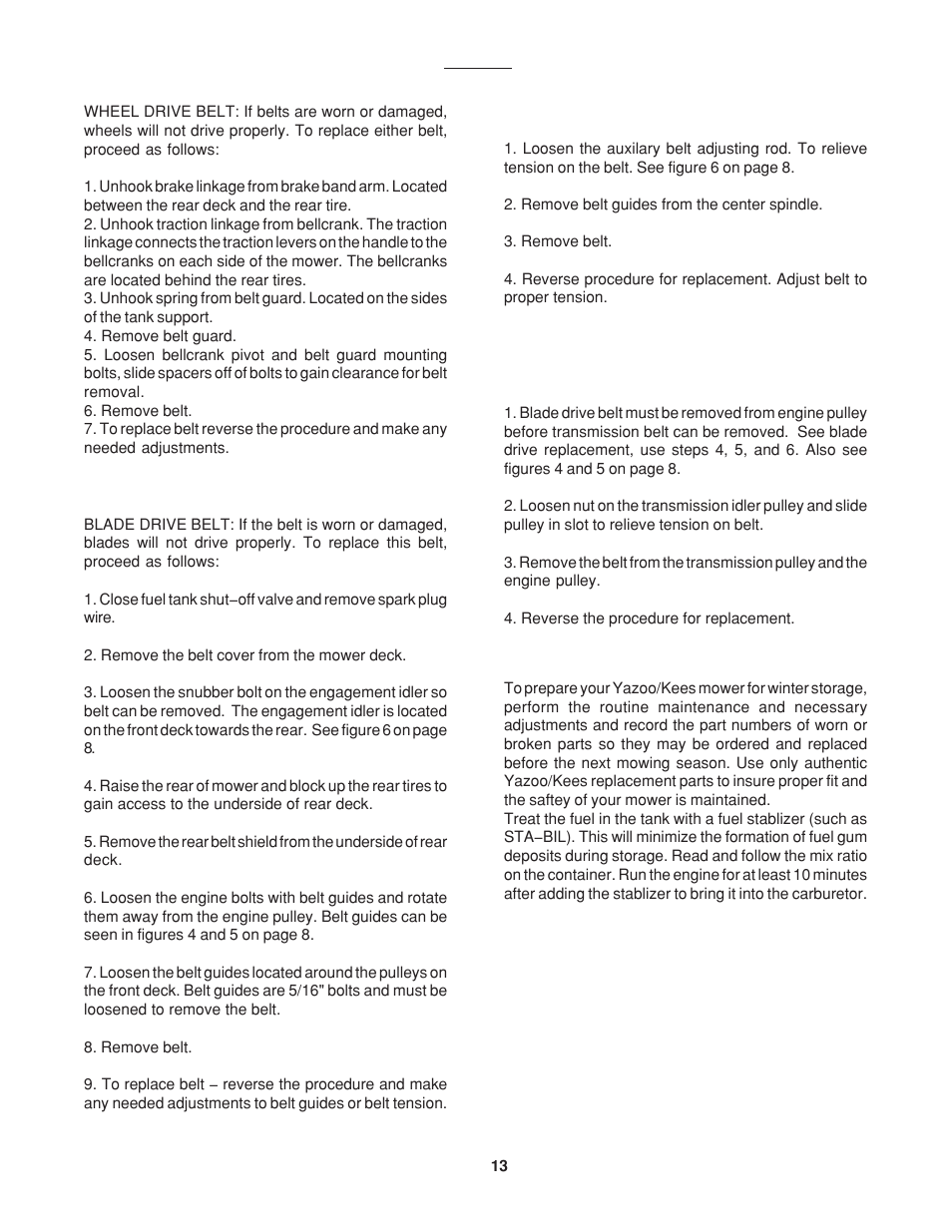 YAZOO KKW36132 User Manual | Page 13 / 16
