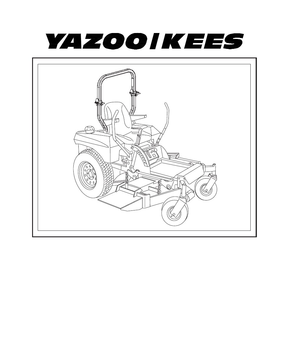 Yazoo/Kees ZMKW4817 User Manual | 46 pages