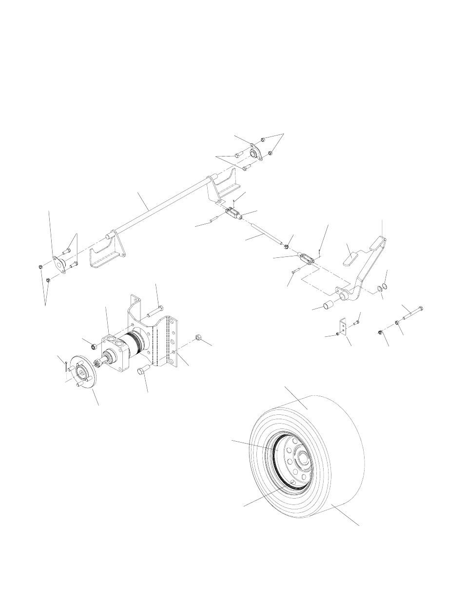 Park brake assembly (te) | Yazoo/Kees ZMKW4817 User Manual | Page 16 / 46