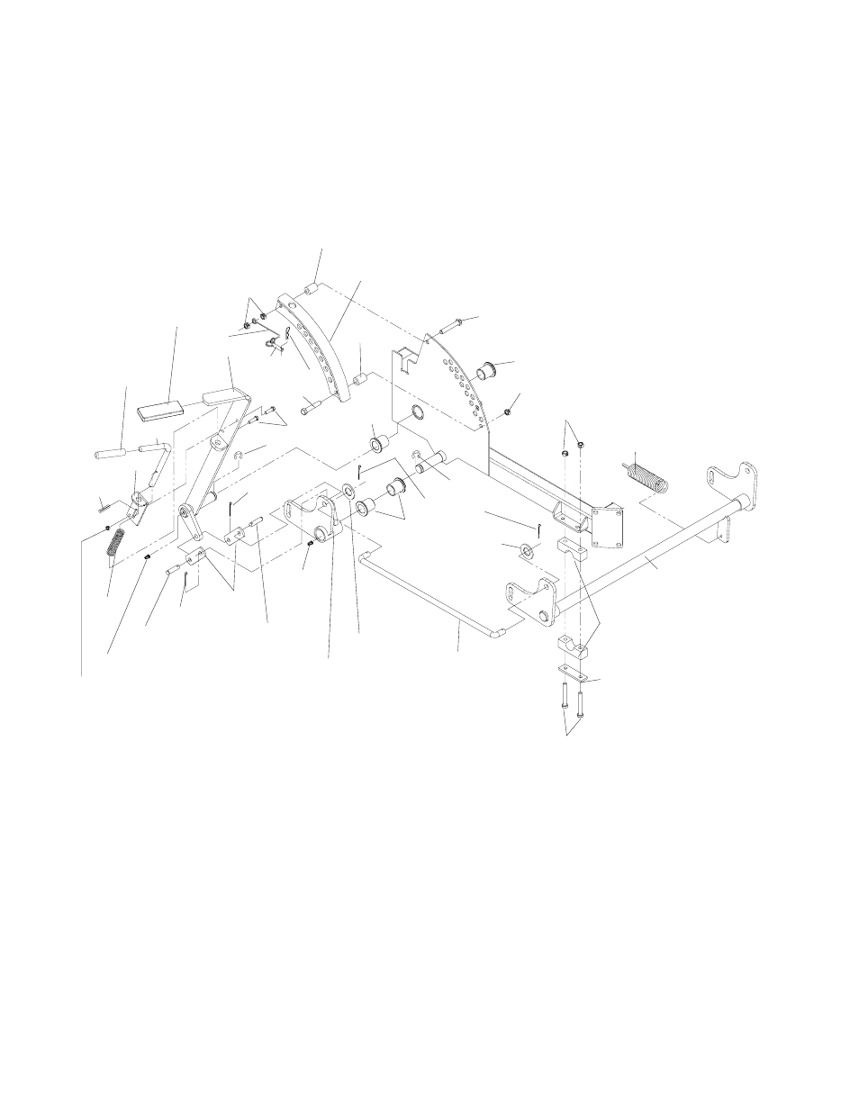 Deck lift assembly | Yazoo/Kees ZMKW4817 User Manual | Page 6 / 46