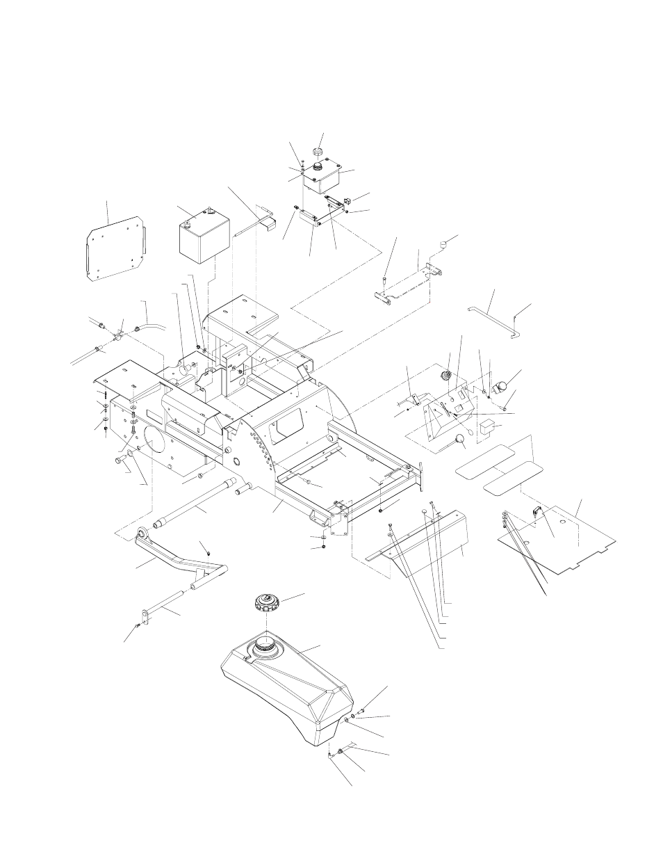 Main frame assembly | Yazoo/Kees ZMKW4817 User Manual | Page 7 / 46
