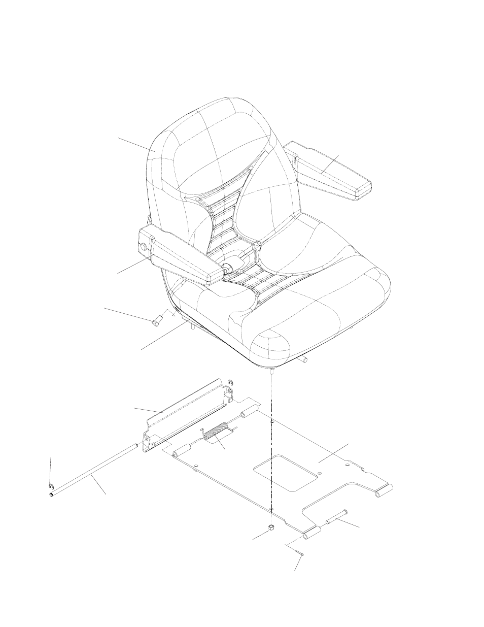 Seat assembly | Yazoo/Kees ZMKW4817 User Manual | Page 8 / 46