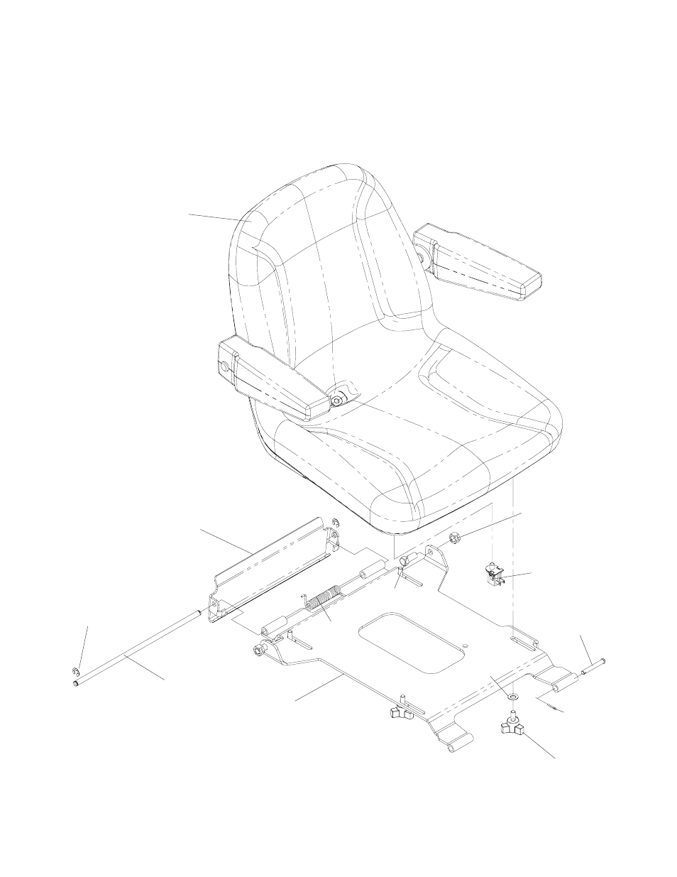 Seat assembly model: zmkw48171 / 968999297, Seat assembly | Yazoo/Kees ZMKW4817 User Manual | Page 9 / 46