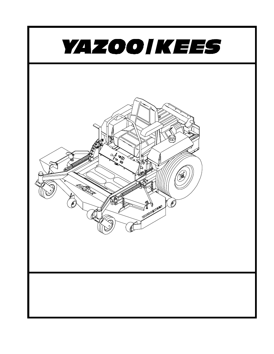 Yazoo/Kees ZKH61253 User Manual | 26 pages