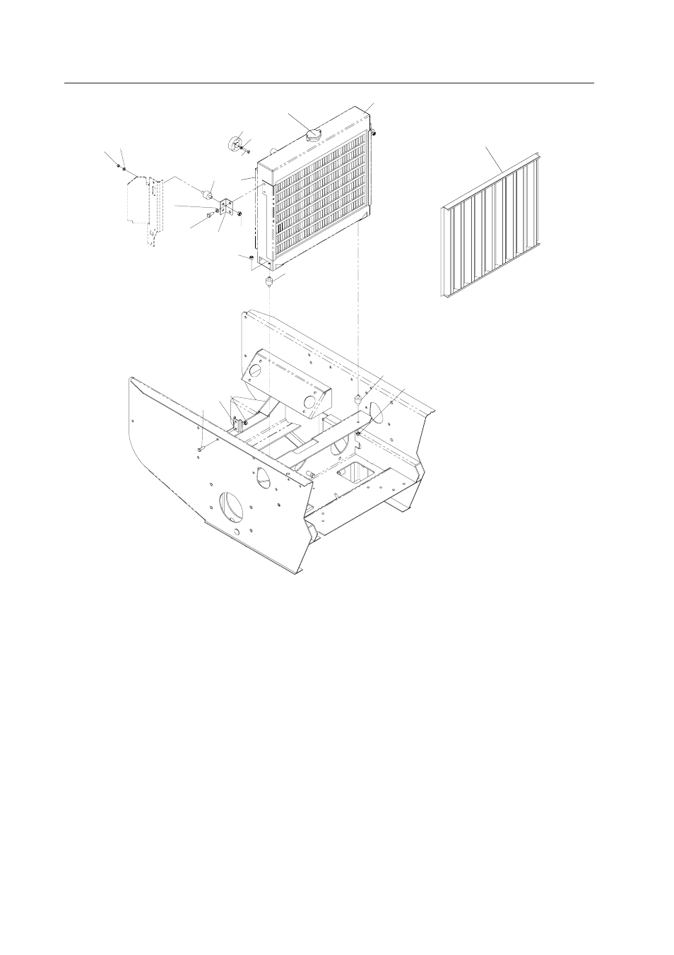 Radiator, 27 h.p | Yazoo/Kees 4HRK20 User Manual | Page 10 / 44