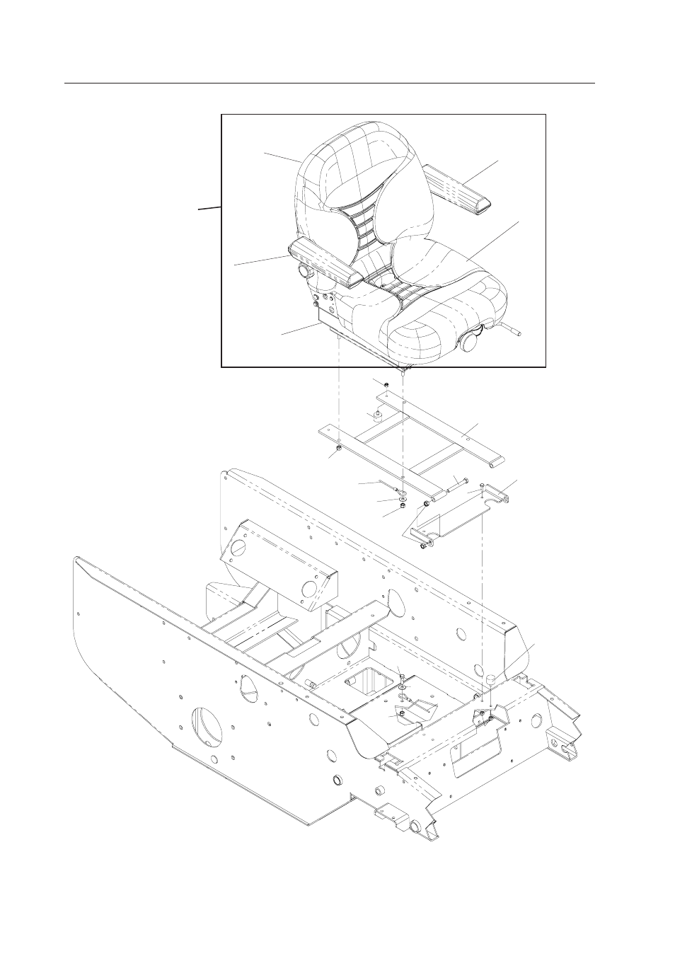 Seat assembly | Yazoo/Kees 4HRK20 User Manual | Page 22 / 44