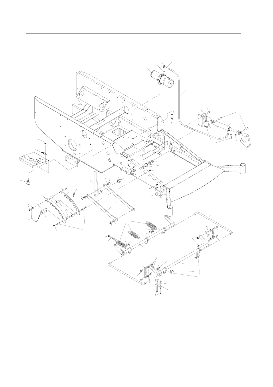 Deck lift, Power | Yazoo/Kees 4HRK20 User Manual | Page 28 / 44