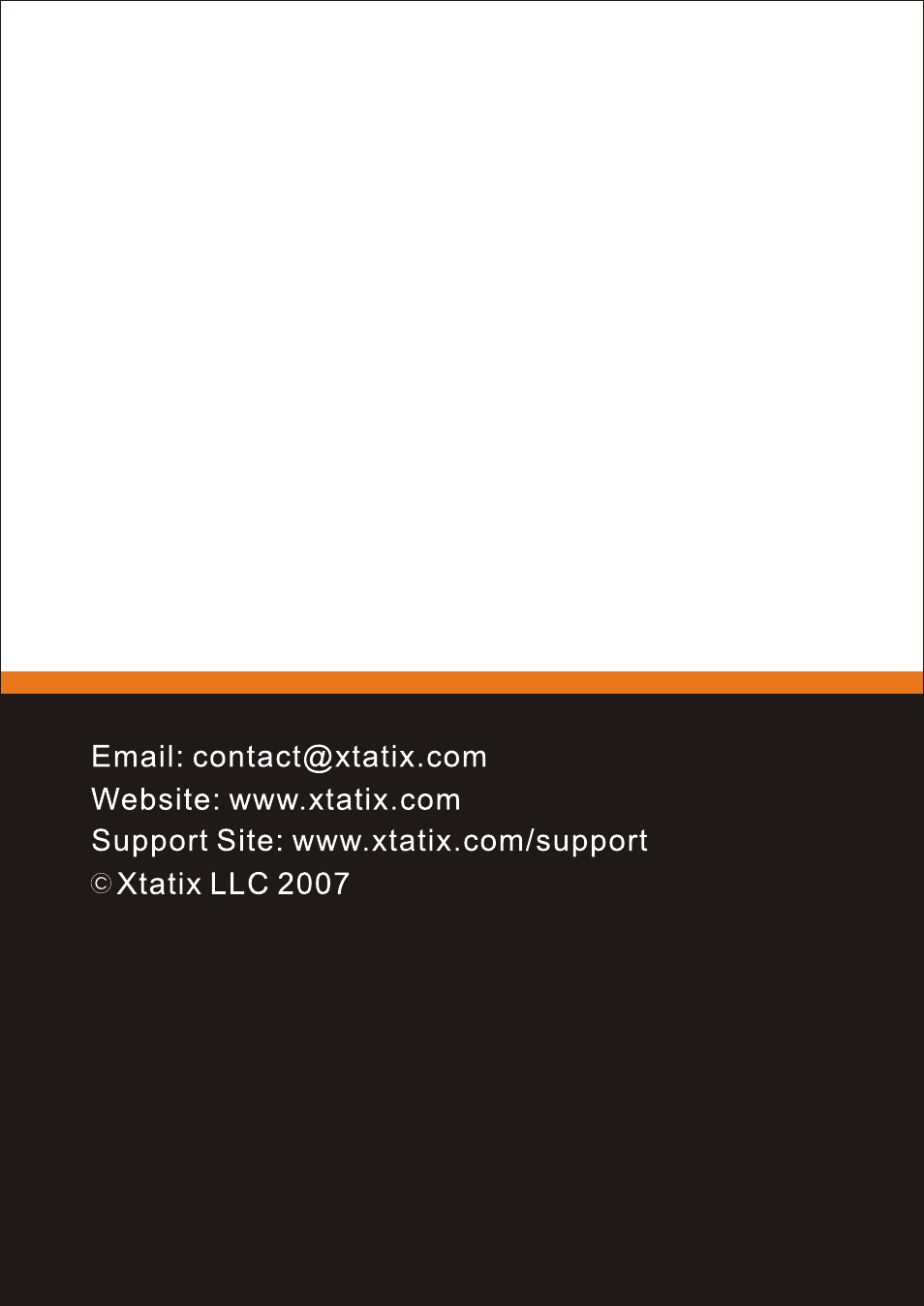 Т³гж 12 | Xtatix XCA-PDSI User Manual | Page 12 / 12