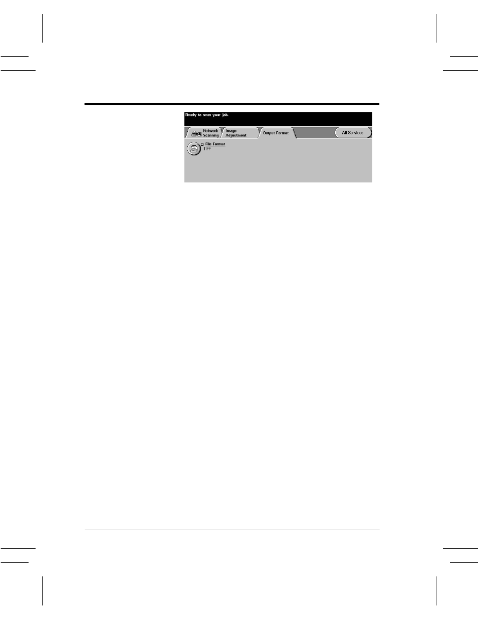 Output format, Output format -16 | Xerox DC User Manual | Page 124 / 352