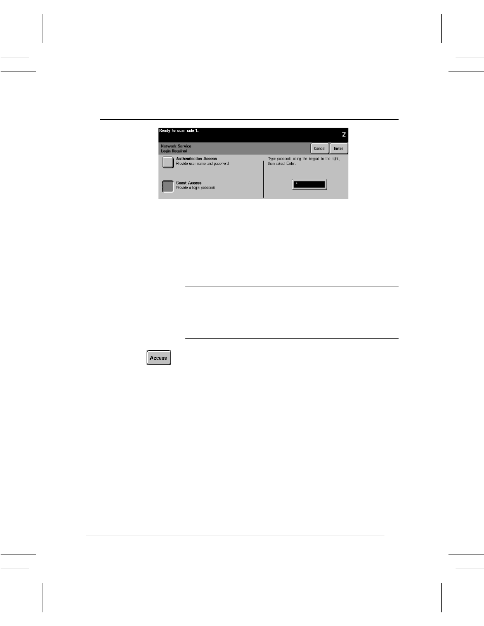 Login - guest access, Login - guest access -4 | Xerox DC User Manual | Page 138 / 352