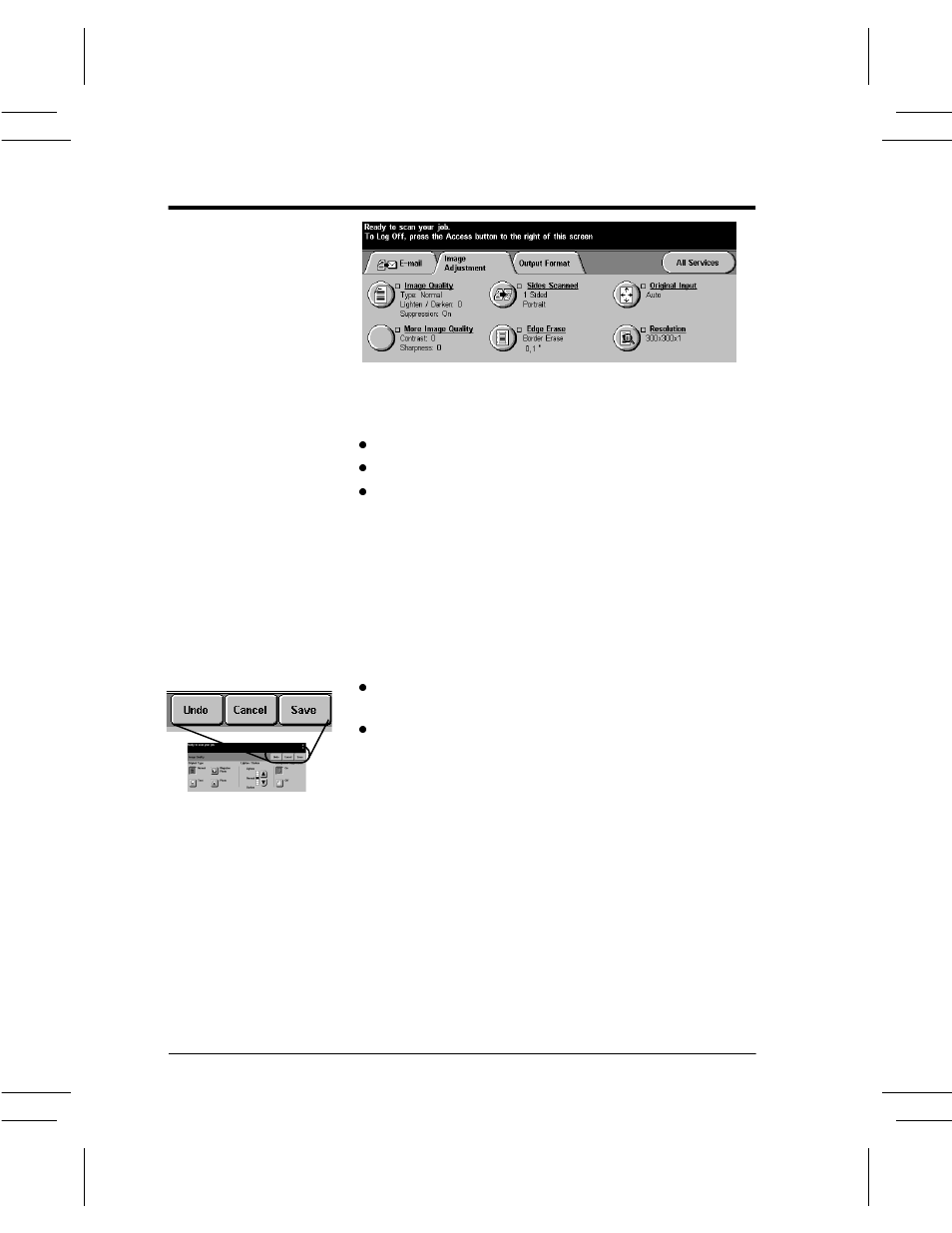 Image adjustment tab, Image adjustment tab -12 | Xerox DC User Manual | Page 146 / 352