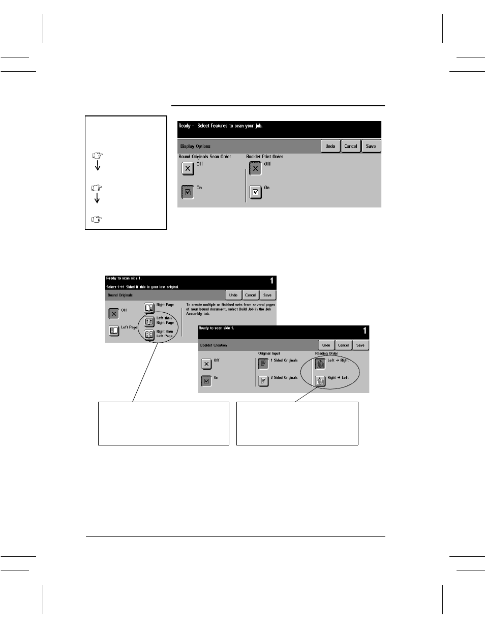 Display options, Display options -30 | Xerox DC User Manual | Page 192 / 352