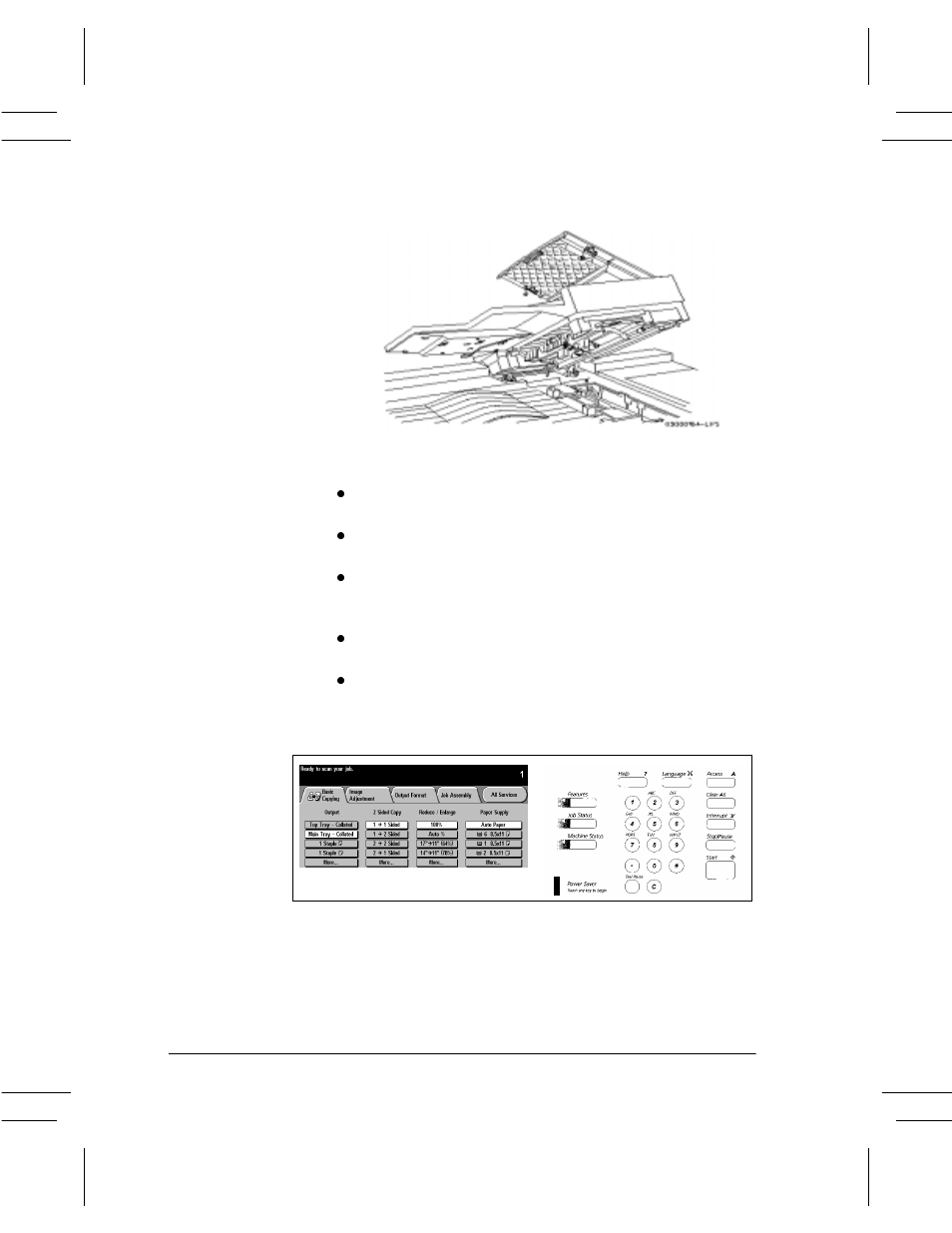 Document feeder, User interface and user interface touch screen | Xerox DC User Manual | Page 318 / 352