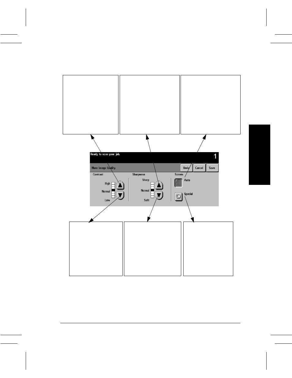 How to use the more image quality settings -17, Ma k ing c opi es | Xerox DC User Manual | Page 69 / 352