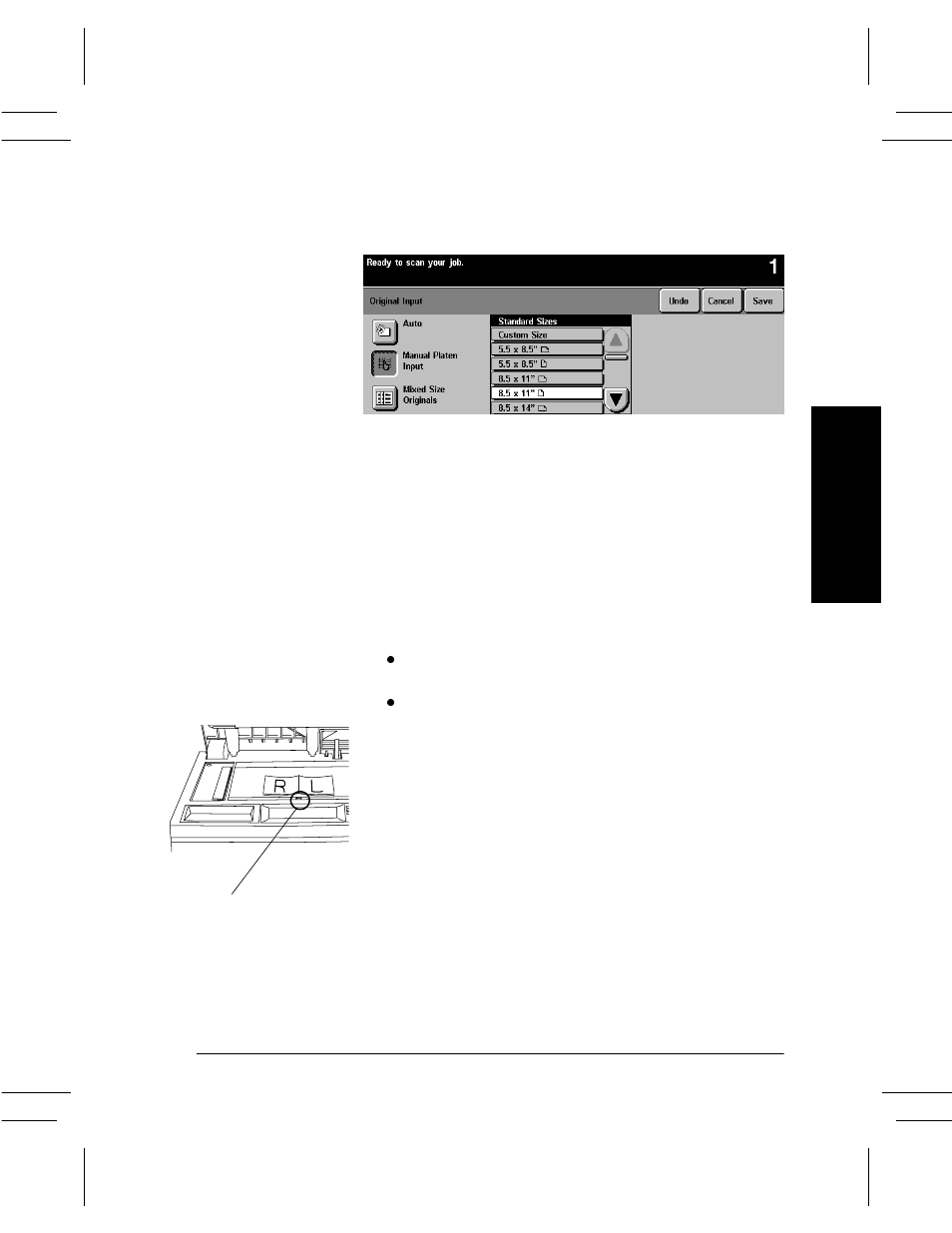 Manual platen input -23, Ma k ing c opi es | Xerox DC User Manual | Page 75 / 352