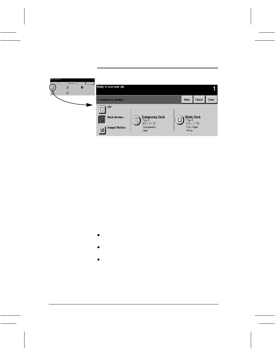 Transparency dividers, Transparency dividers -28 | Xerox DC User Manual | Page 80 / 352