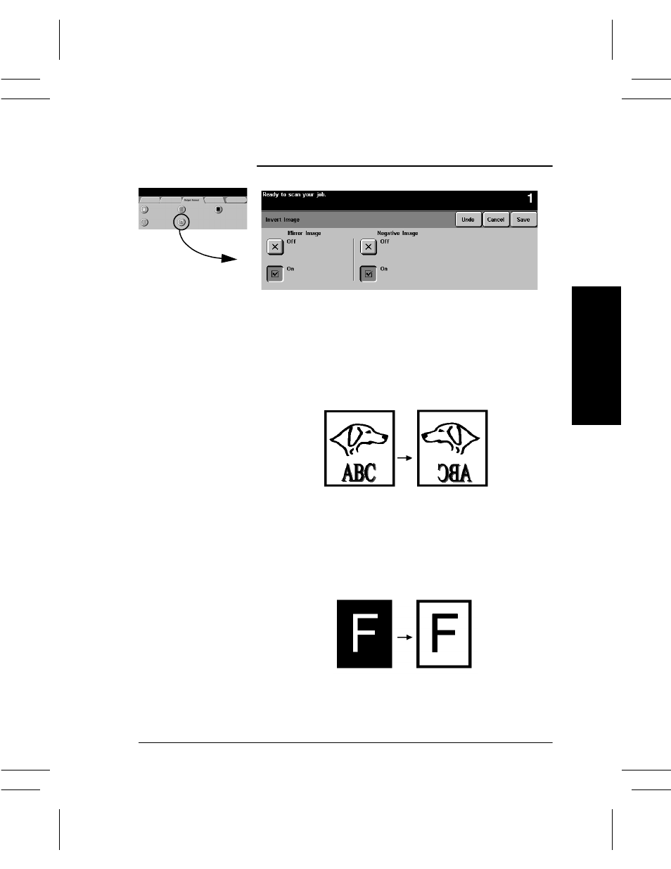 Invert image, Invert image -33 | Xerox DC User Manual | Page 85 / 352