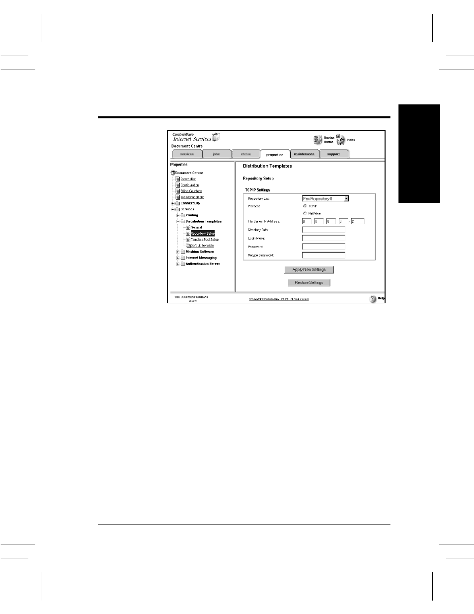Fax repository setups, Fax repository setups -3 | Xerox DC User Manual | Page 93 / 352