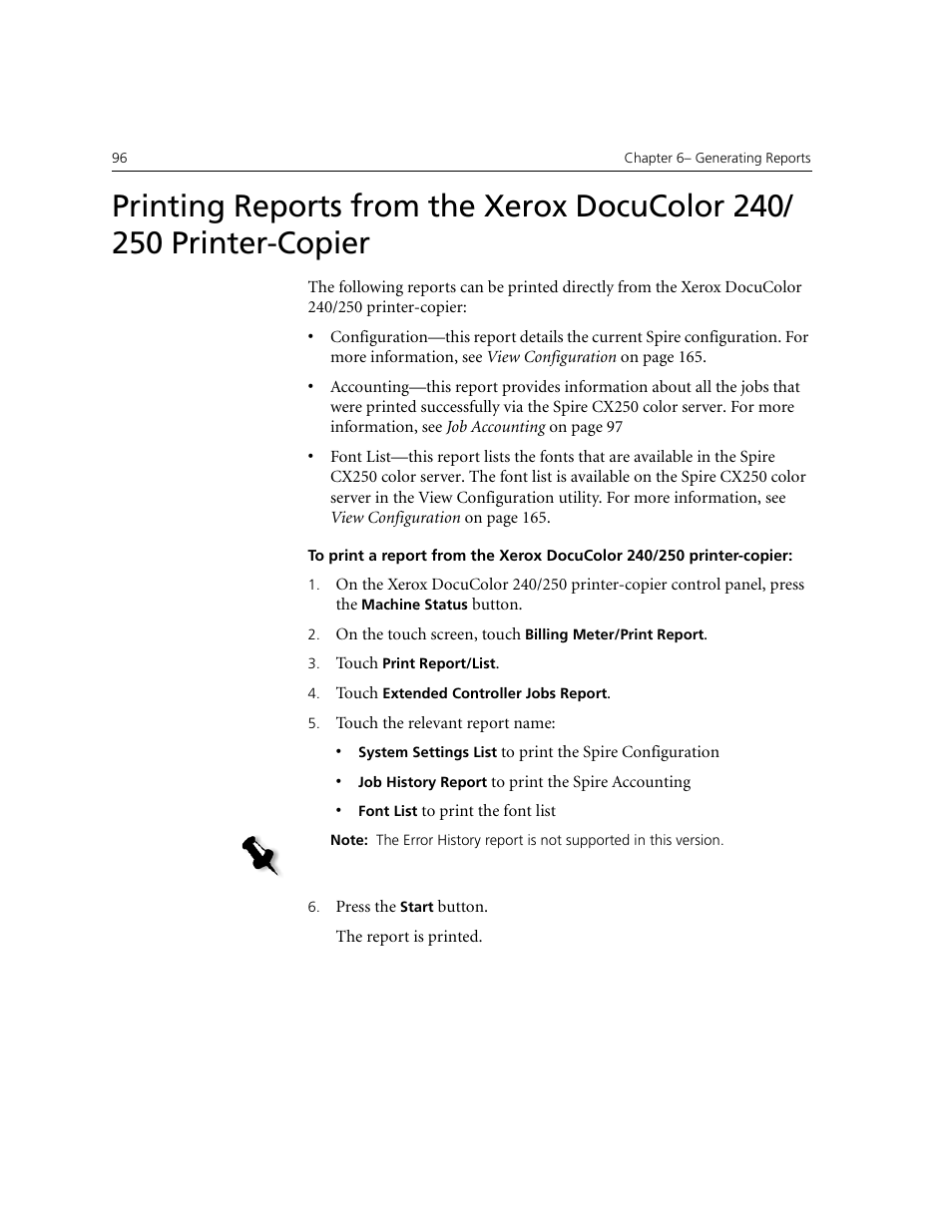 Xerox CX240 User Manual | Page 106 / 276