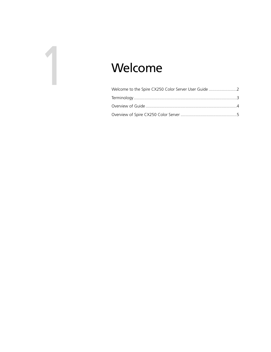 Welcome, 1 welcome | Xerox CX240 User Manual | Page 11 / 276