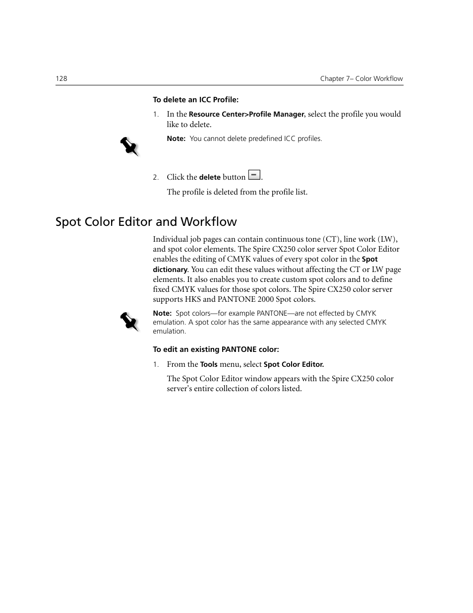 Spot color editor and workflow | Xerox CX240 User Manual | Page 138 / 276