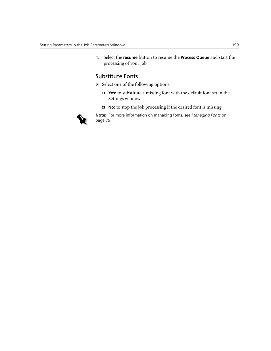 Substitute fonts | Xerox CX240 User Manual | Page 209 / 276