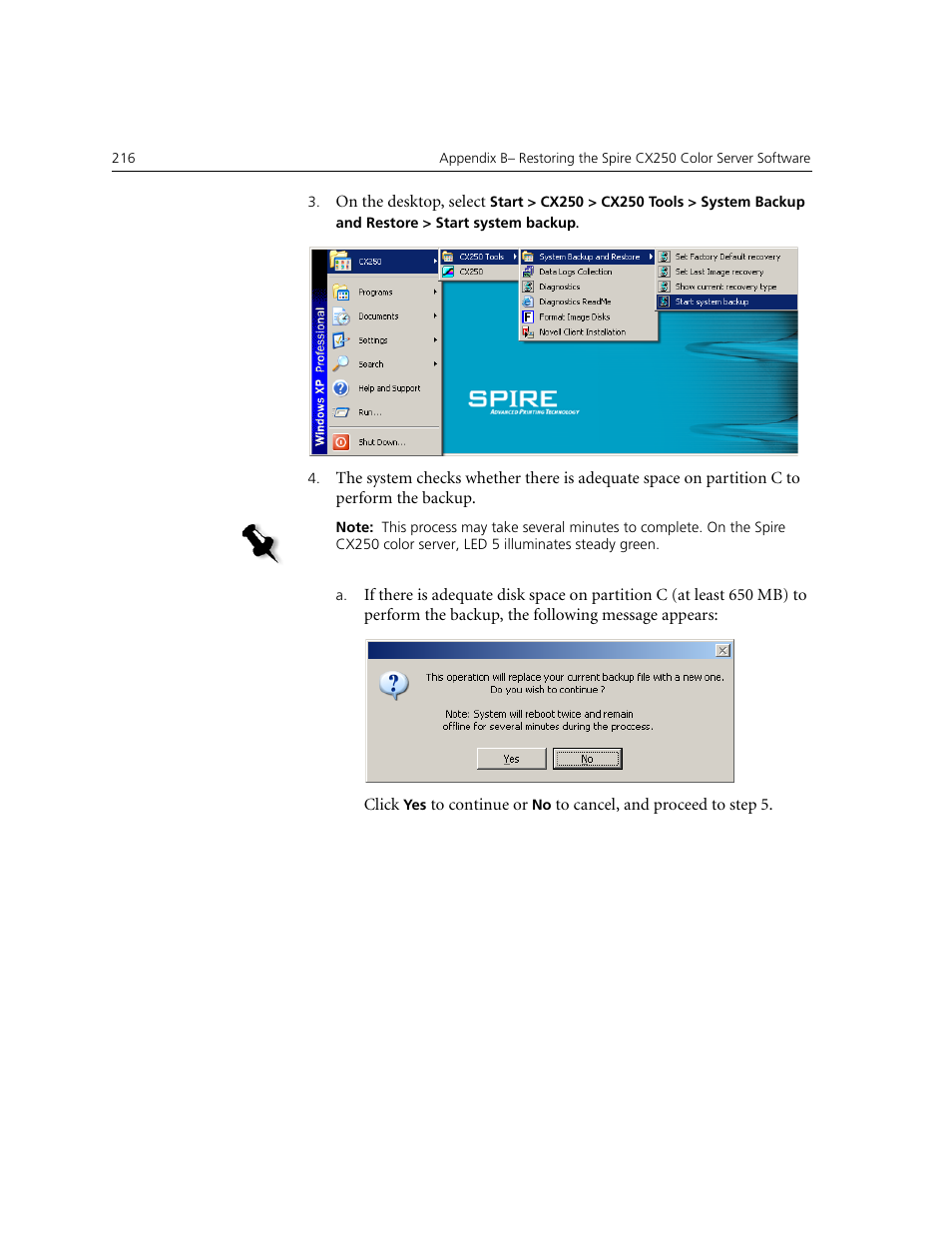 Xerox CX240 User Manual | Page 226 / 276