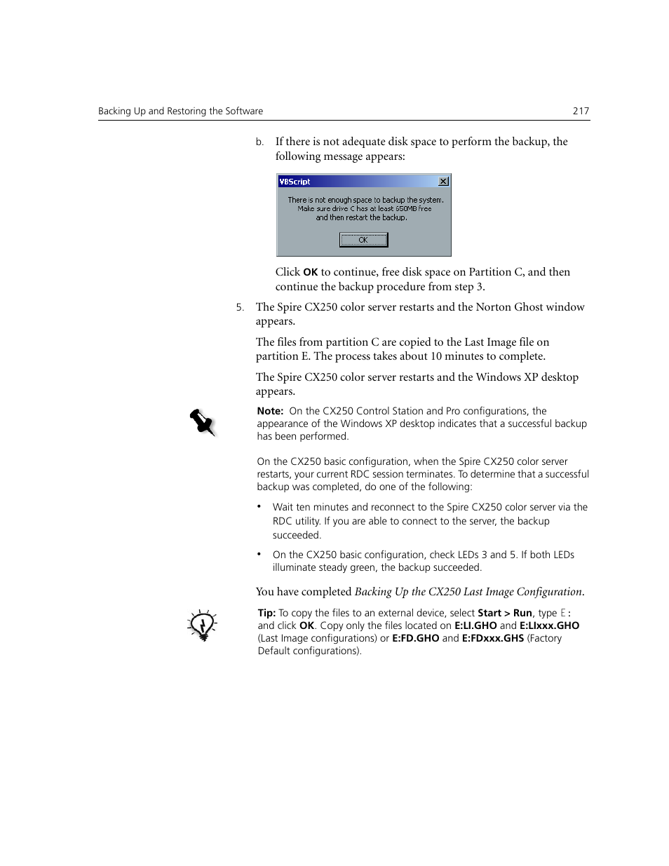 Xerox CX240 User Manual | Page 227 / 276