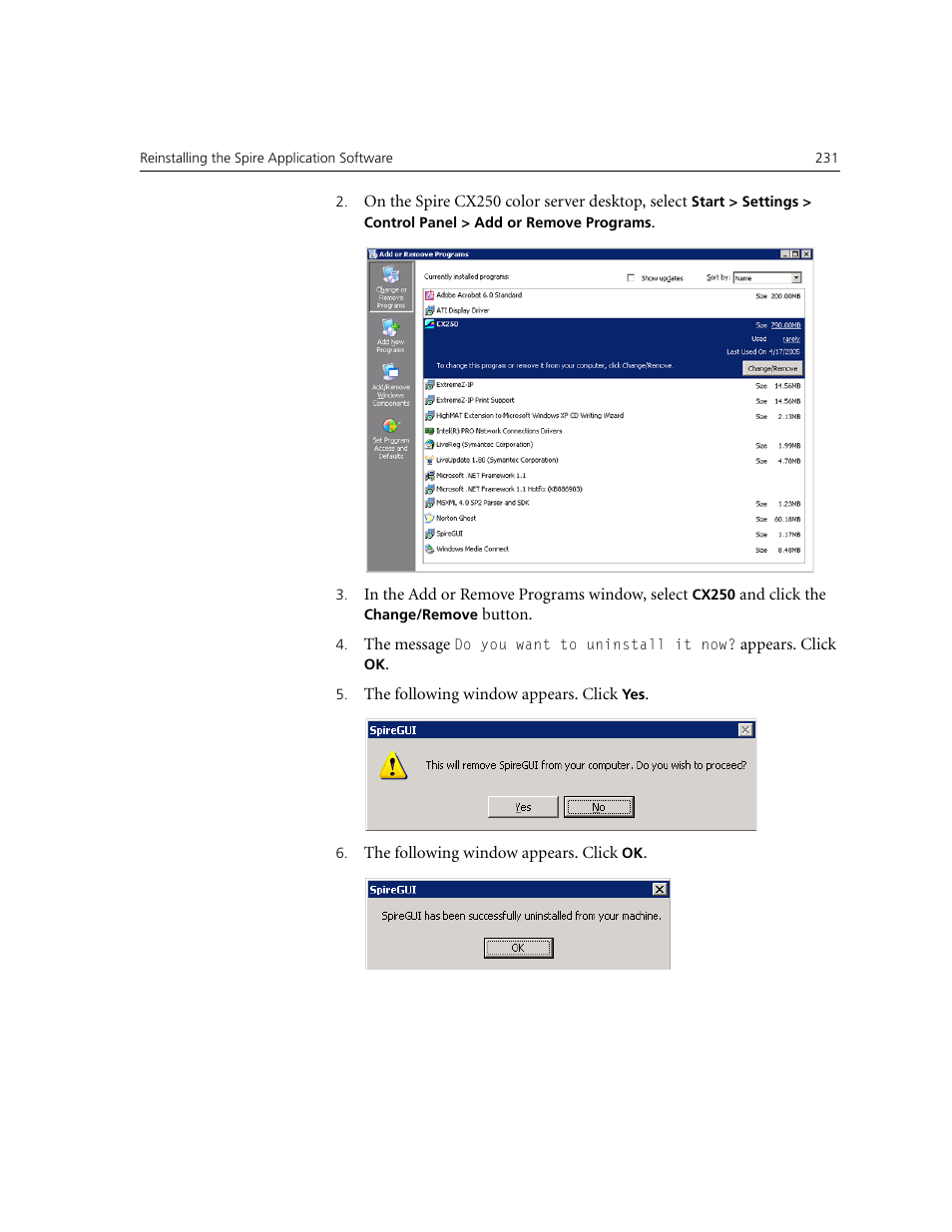 Xerox CX240 User Manual | Page 241 / 276