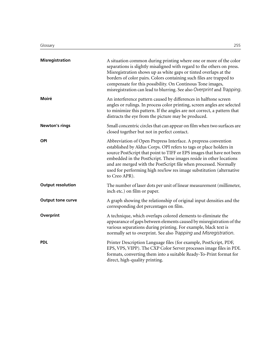 Xerox CX240 User Manual | Page 265 / 276