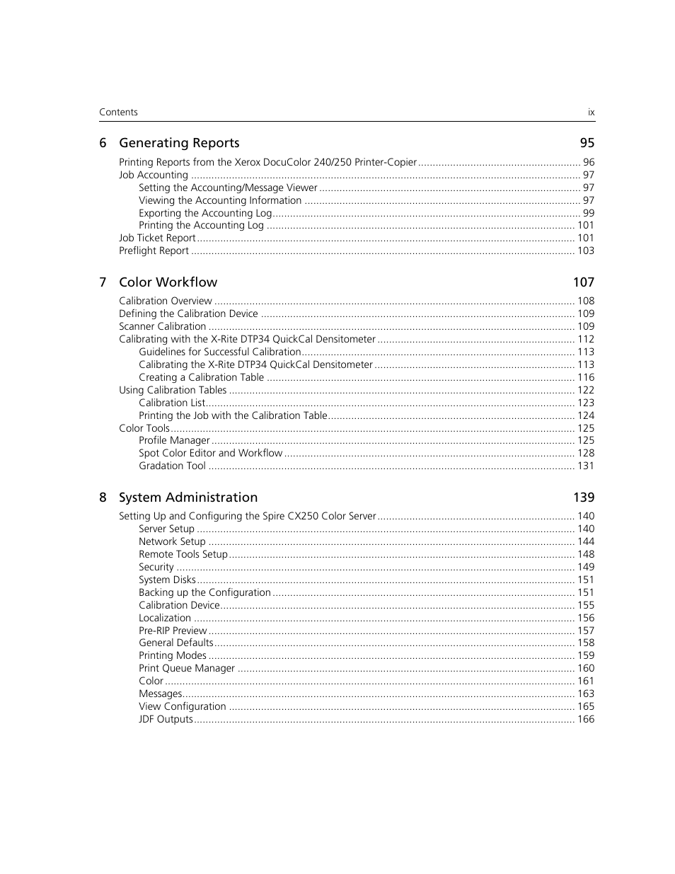 Xerox CX240 User Manual | Page 9 / 276