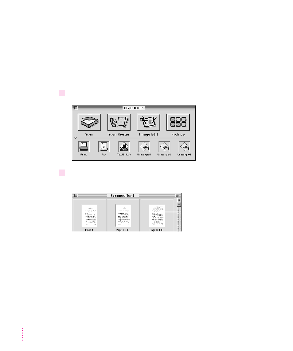 Moving a text image to the textbridge application | Xerox 600 User Manual | Page 100 / 185