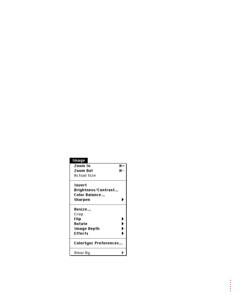 Image menu 103, Image menu | Xerox 600 User Manual | Page 111 / 185