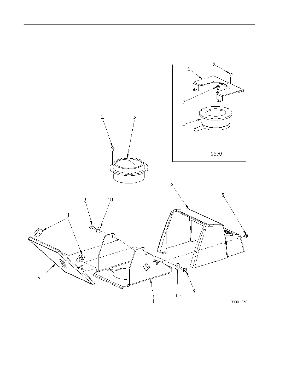Triplet & varifocal (open) head assemblies, 3 triplet and varifocal (open) head assemblies | Xerox 9550 User Manual | Page 12 / 63