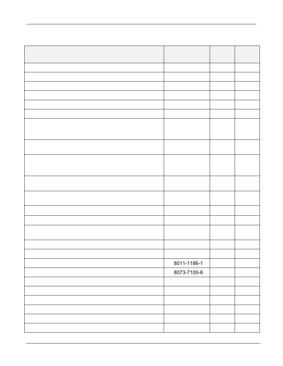 Quick reference parts index | Xerox 9550 User Manual | Page 5 / 63
