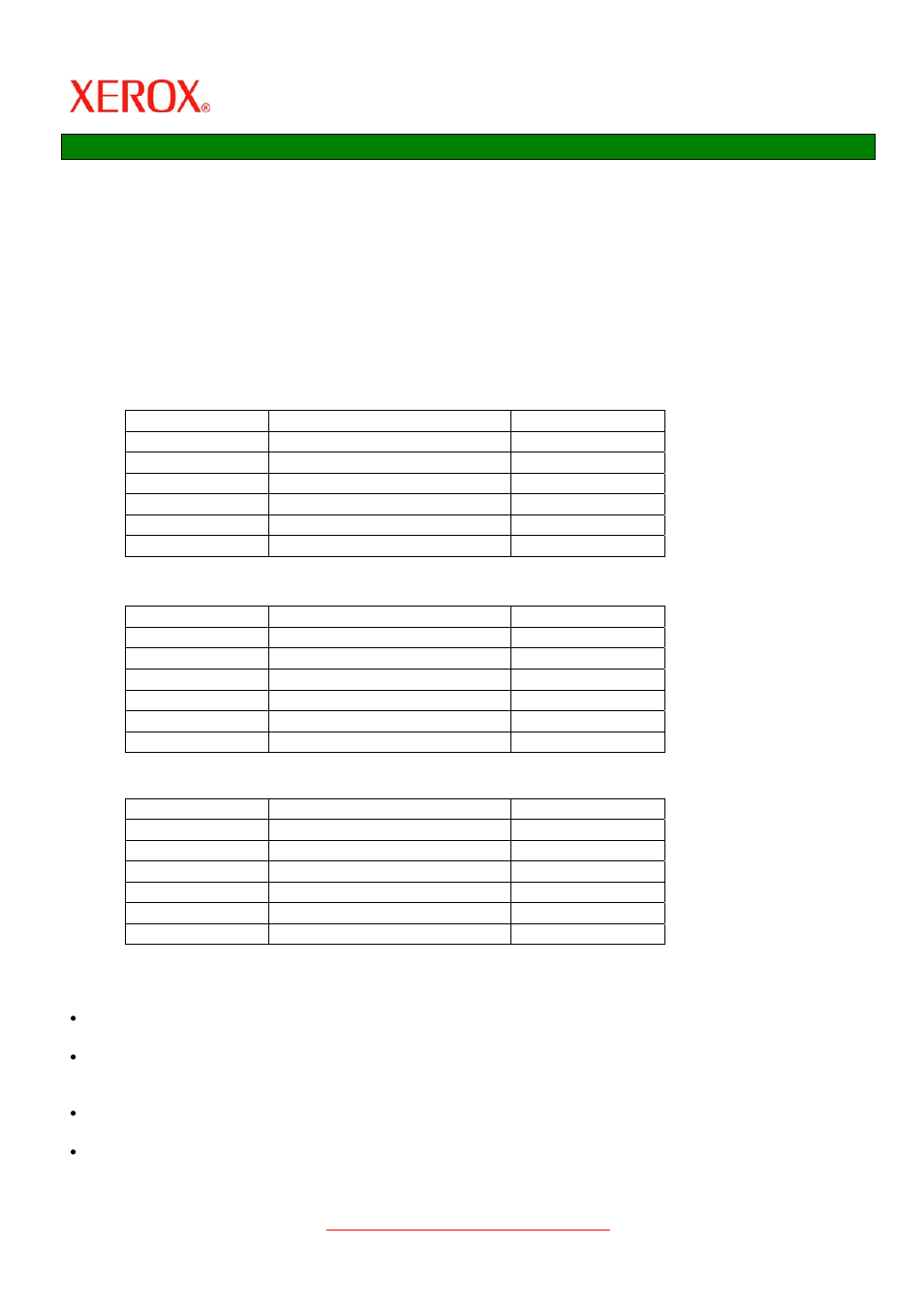 Standard graphic arts inks, Graphic arts plus inks, Production inks | Critical operating instructions | Xerox X2 User Manual | Page 10 / 41