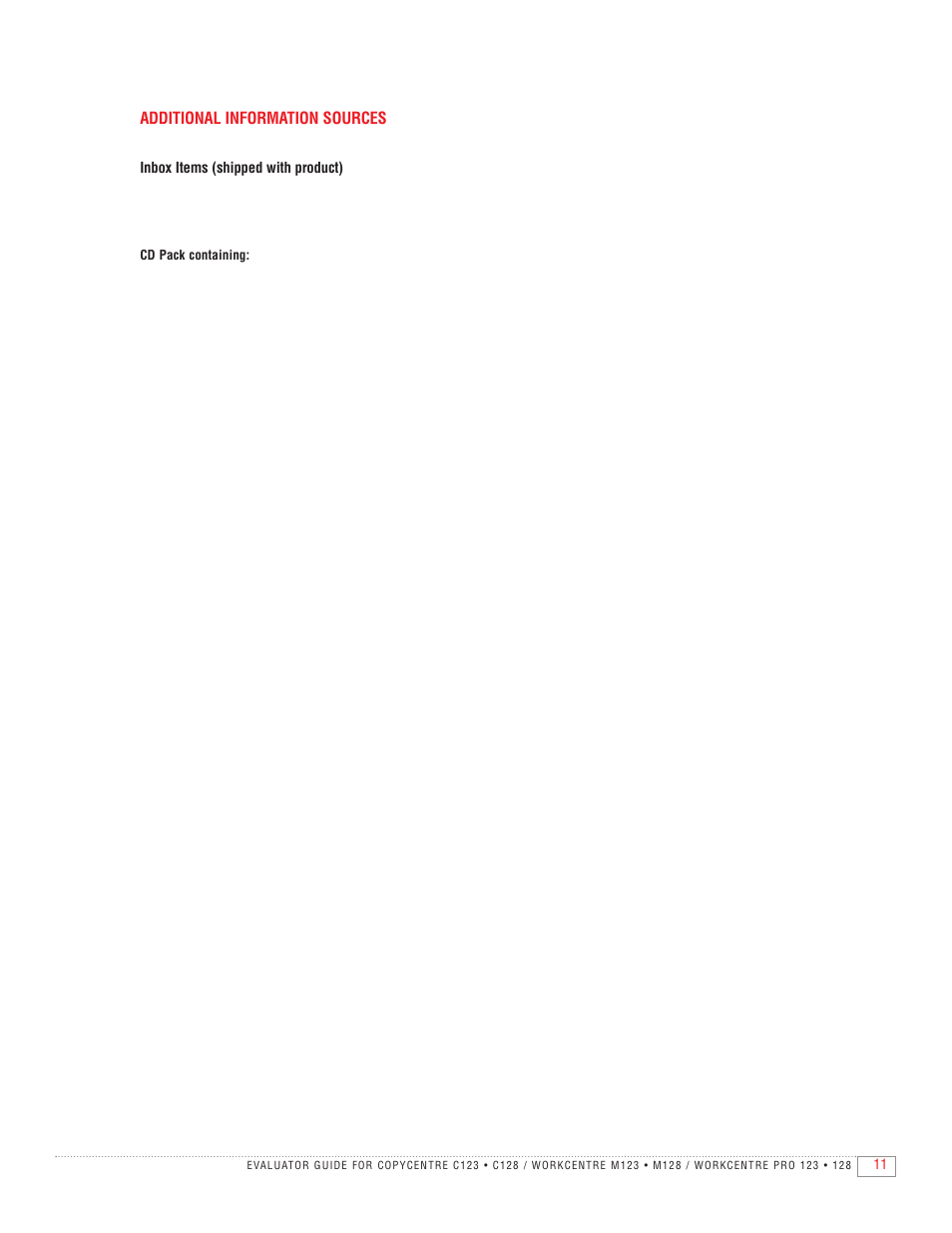 Xerox C123 User Manual | Page 11 / 12