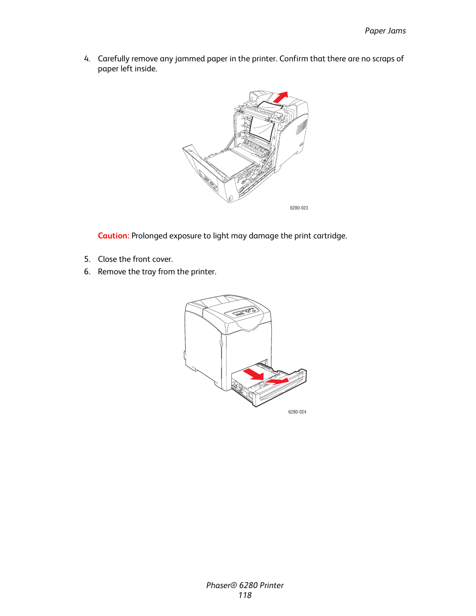 Xerox Color Printer Phaser 6280 User Manual | Page 117 / 158