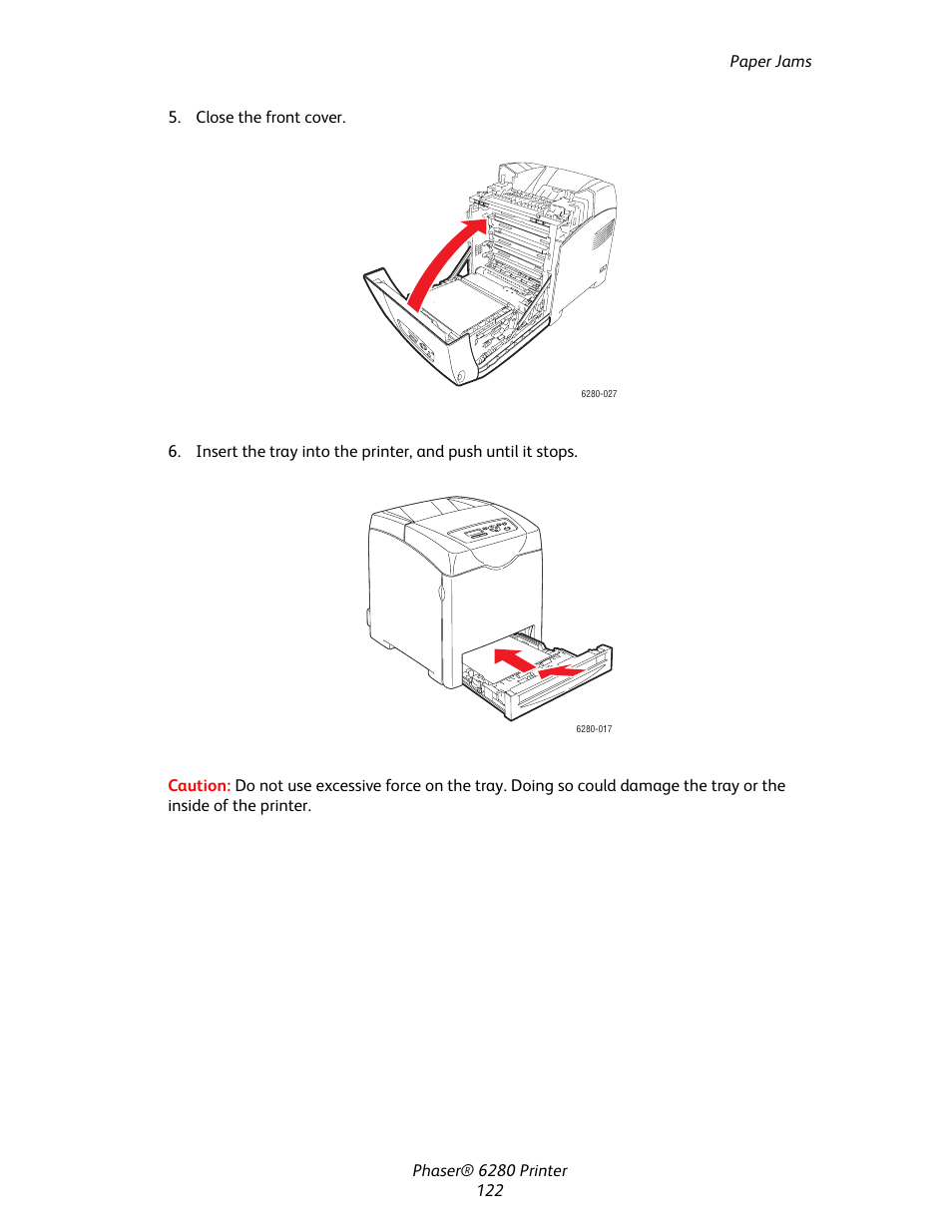 Xerox Color Printer Phaser 6280 User Manual | Page 121 / 158