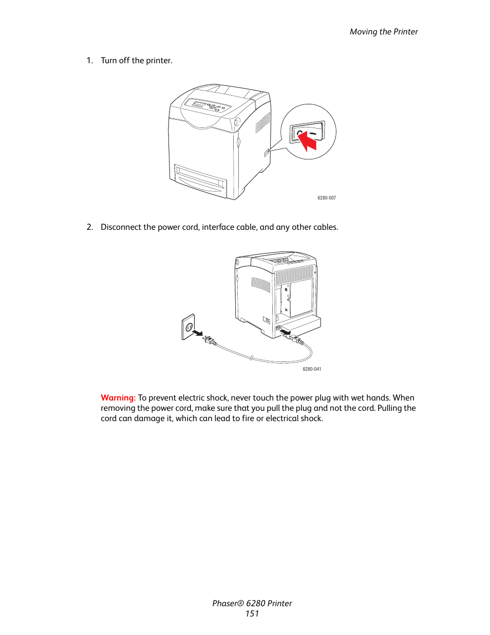 Xerox Color Printer Phaser 6280 User Manual | Page 150 / 158