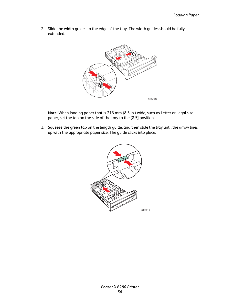 Xerox Color Printer Phaser 6280 User Manual | Page 56 / 158