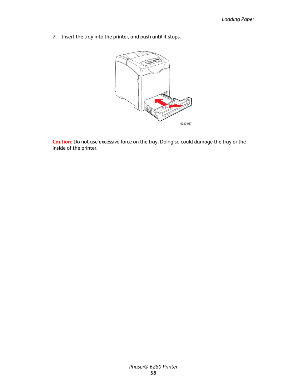 Xerox Color Printer Phaser 6280 User Manual | Page 58 / 158