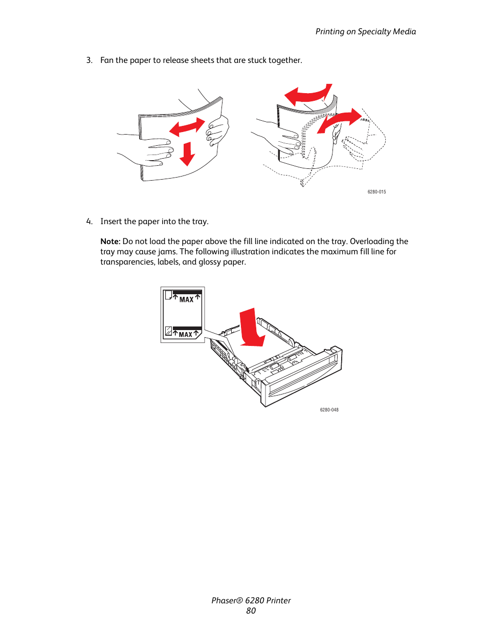 Xerox Color Printer Phaser 6280 User Manual | Page 80 / 158