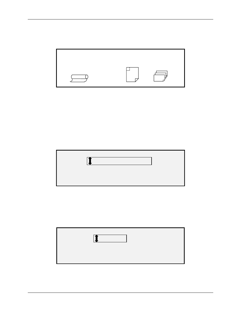 Finisher menu options, Ready to copy insert document | Xerox 6204  EN User Manual | Page 83 / 176