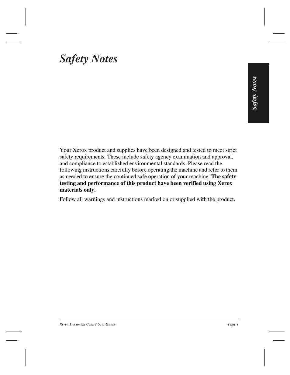 Xerox 255 DC User Manual | Page 13 / 75