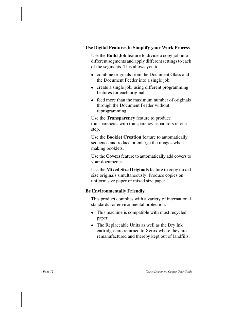 Xerox 255 DC User Manual | Page 24 / 75